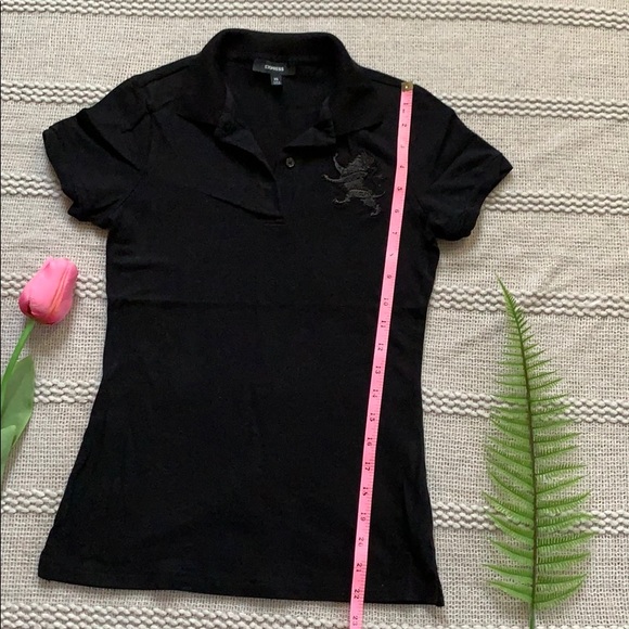 2/$10 🖤Express Stretch Polo 🖤 - Picture 2 of 5